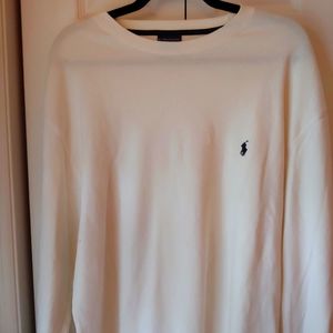 Men's Ralph Lauren 2XLT waffle knit shirt.